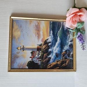 Vintage framed print